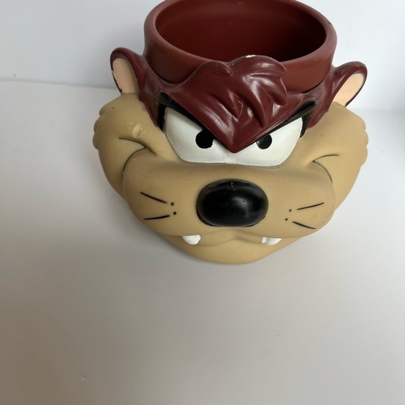 Rare vintage trio Looney Tunes character face mugs Tazz Sylvester Will e coyote - Picture 3 of 5